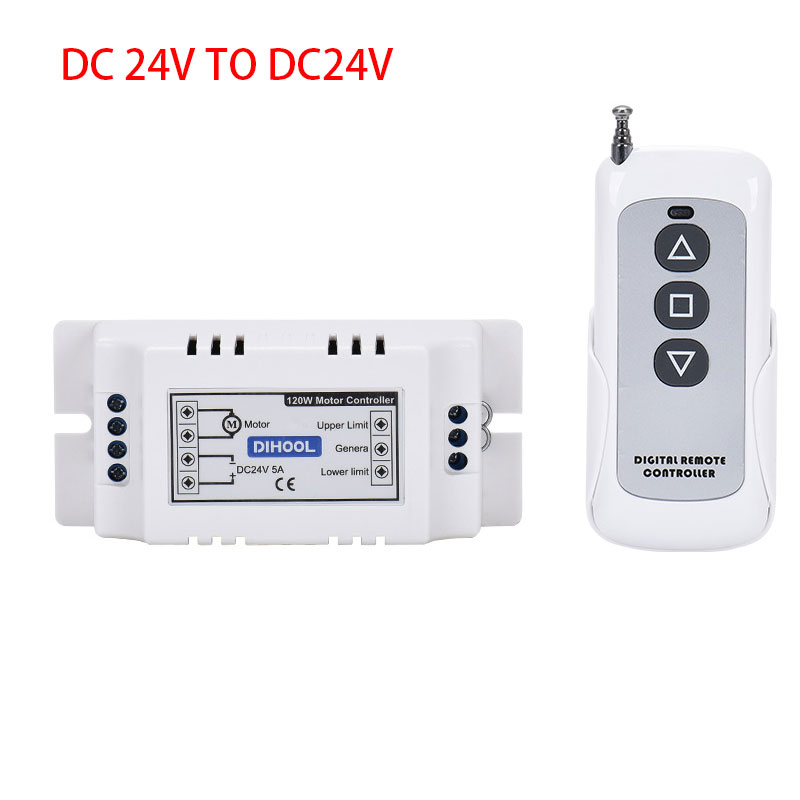 상한 및 하한 제어 기능이있는 1VM 5A DC12V / 24V 모터 컨트롤러